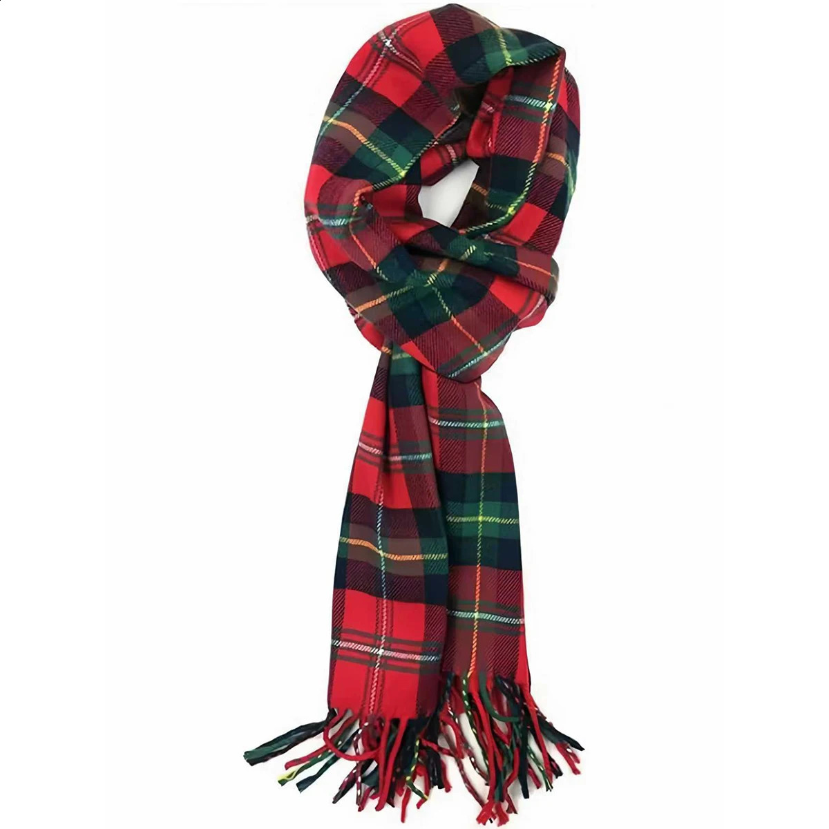 1PC Classic Plaid Cashmere Scarf Ultra Soft ious Winter Accessory for Men And Women 260916