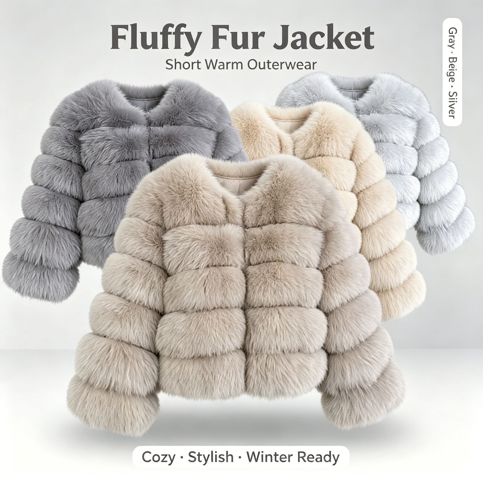 2024 Raccoon Women Winter Fluffy Jacket Thick Warm Furry Outwear Faux Fur Coat size XXL hot aaa+ unisex