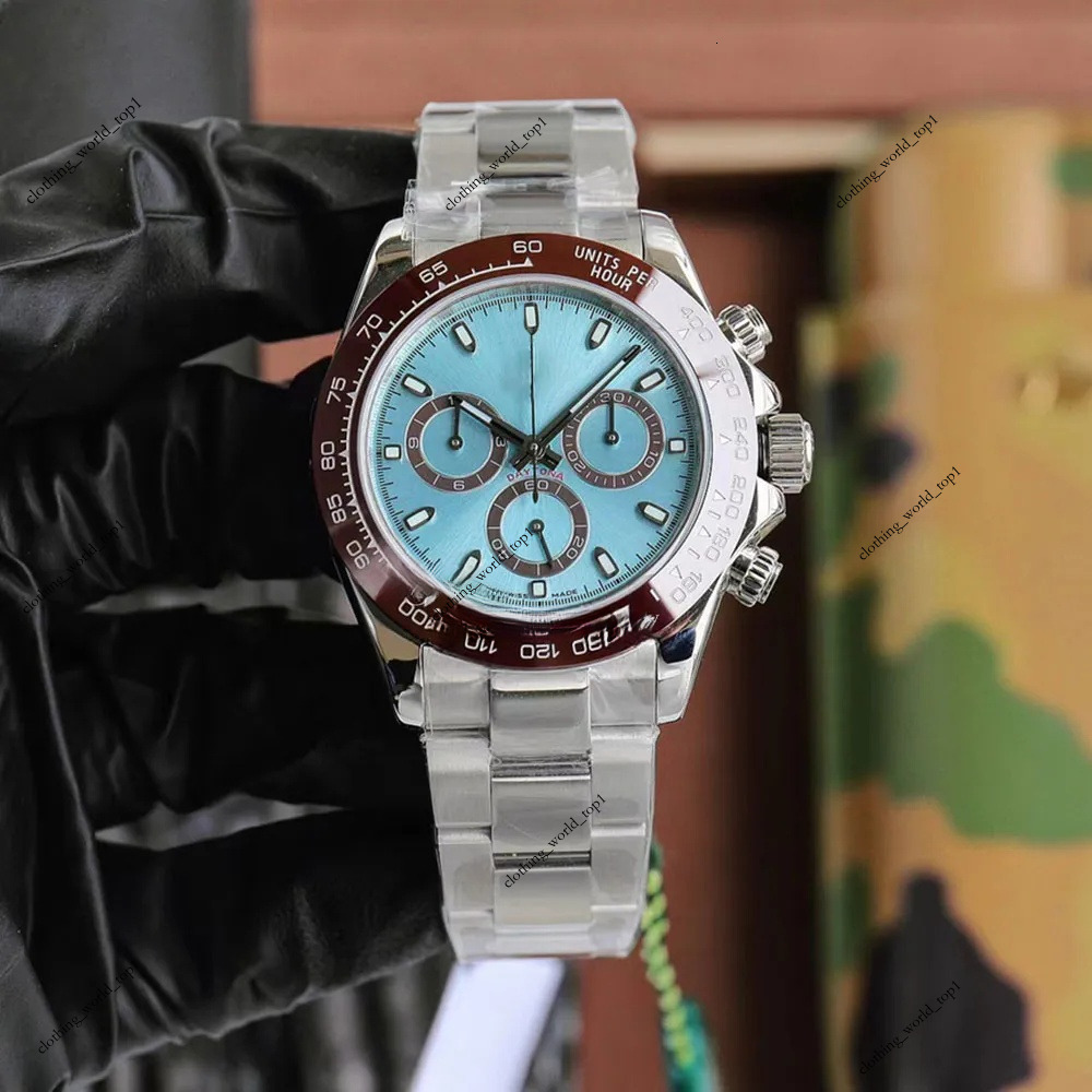 Mens Watch Automatic Mechanical Watches 40mm All Stainless Steel Rotating Wristwatch Self-Winding Business Casual Wristwatches Montre De Luxe ab5