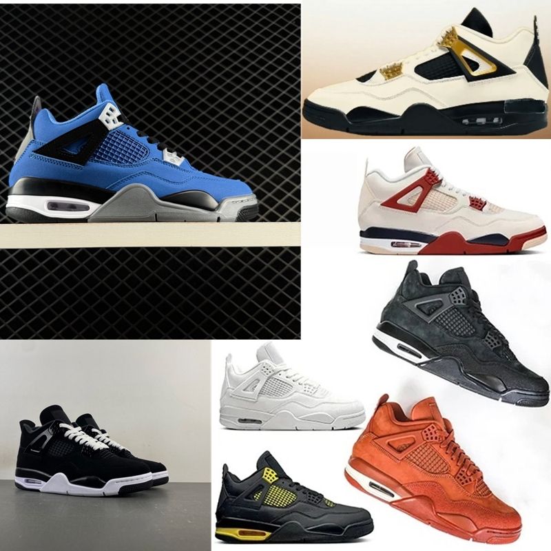 Designer Basketball Shoes Mens Classic 4 2026 Encore Reimagined Flight Club Iced Carmine 4S UNC Lakeshow Bloodline Spotlight Womens Sneakers for Stu