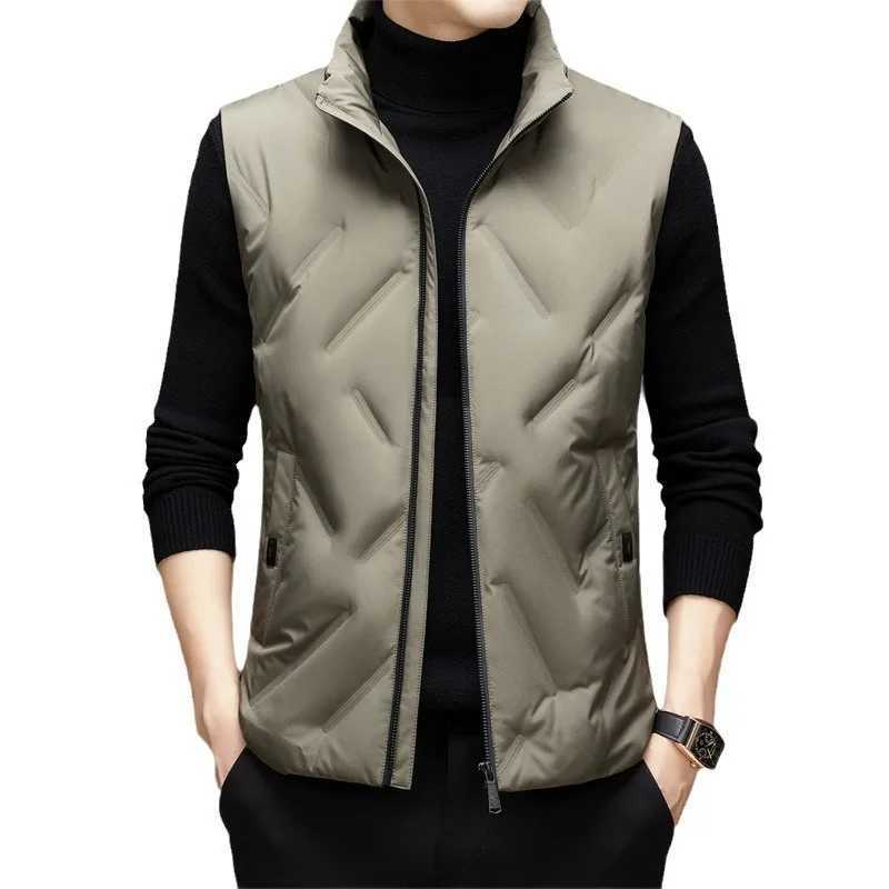 Men's new autumn-winter down vest for outdoor warmth stylish and versatile for men in 2026 Q260917