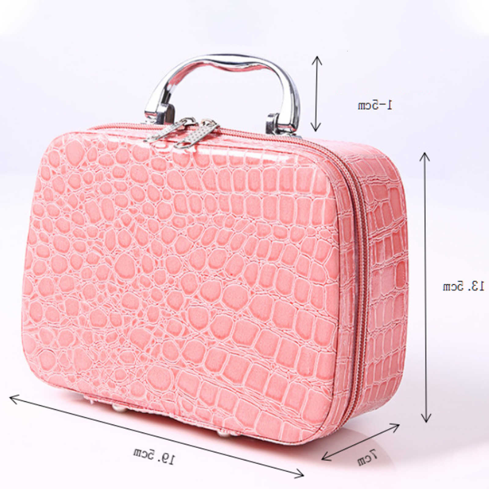 Bag Leather Beautician Travel Handbag Cosmetic Bag PU Material Wash Bag For Makeup Collection Professional Use Women'sT260917