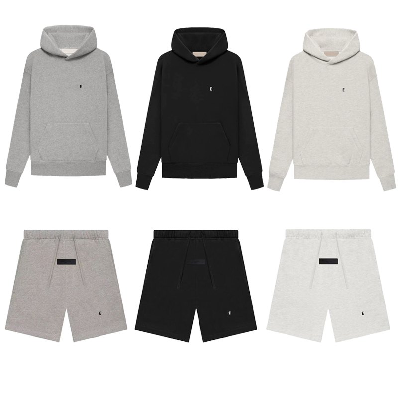 Essential Shorts Set Hommes Designer Sweat à capuche Pantalons Survêtement T-shirts Jogger Pantalons de survêtement Skateboard Hip Hop High Stree