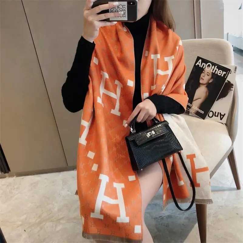 cozy party beach with garden vibe happy sports Women's style scarf cashmere shawl new autumn winter warm outerwear suitable for office naps and