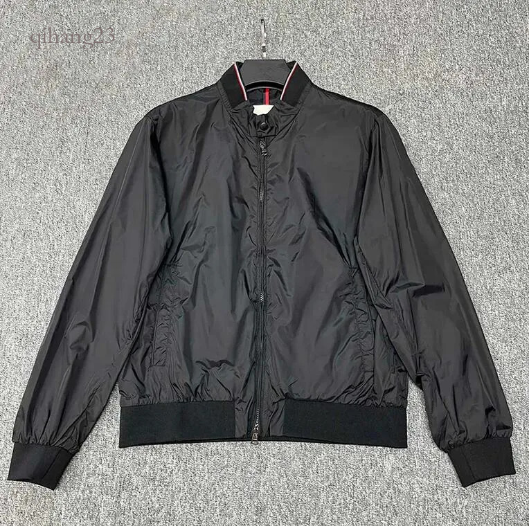 Men Designer Jacket Autumn Windbreaker Have NFC Scan Jacket Zipper Colorful Fashion Hooded Raincoat Outerwear High Quality Slim Stylist Waterproof C