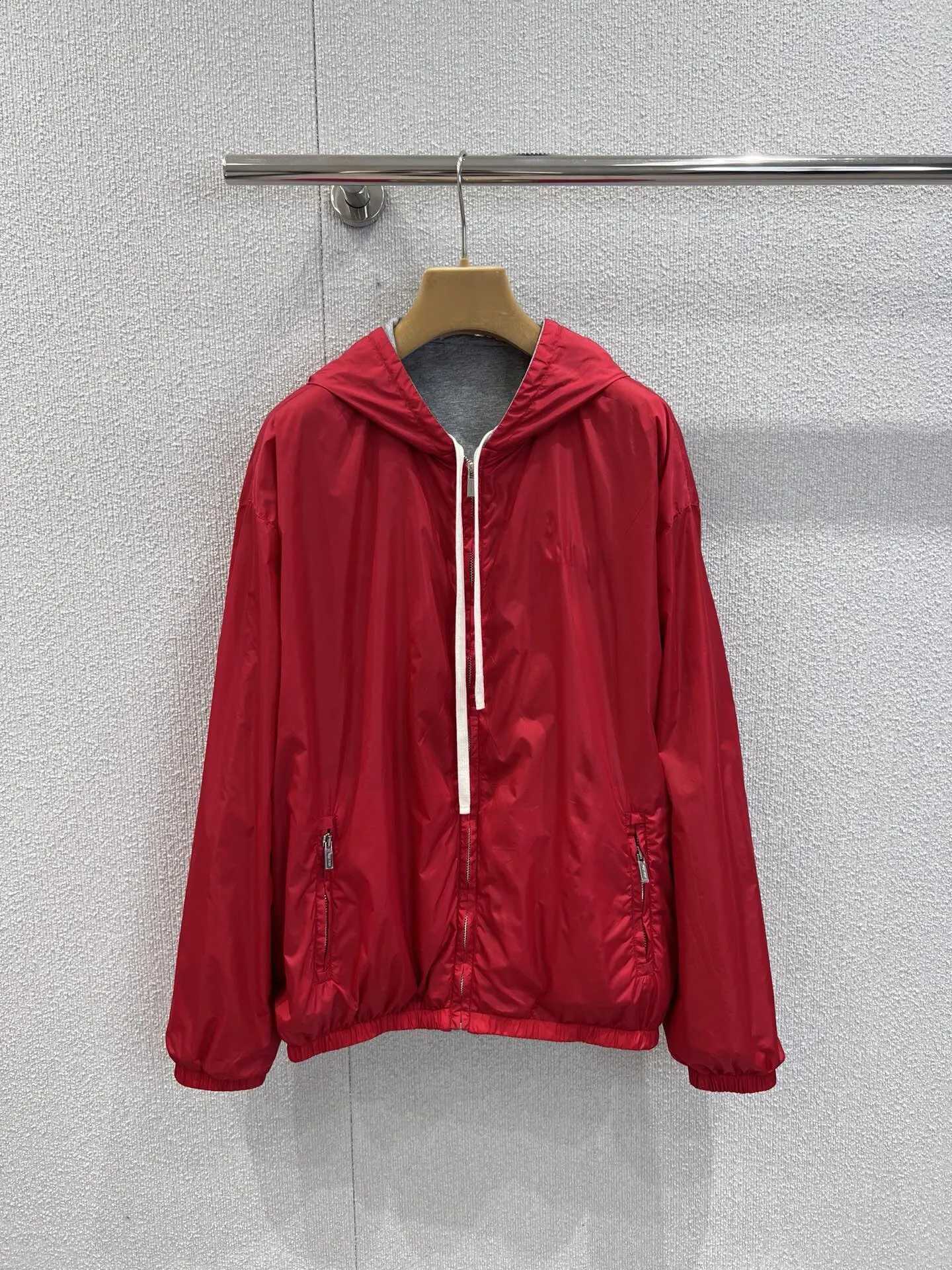 2026 New Women Vintage Color Block Patchwork Jacket Two-Wear Hooded Zip Up Coat Casual Versatile Trendy Top C260917