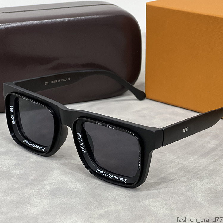 Luxury designer sunglasses men women sunglasses classic brand luxury sunglasses Fashion UV400 Goggle With Box Retro eyewear travel beach Factory Sto