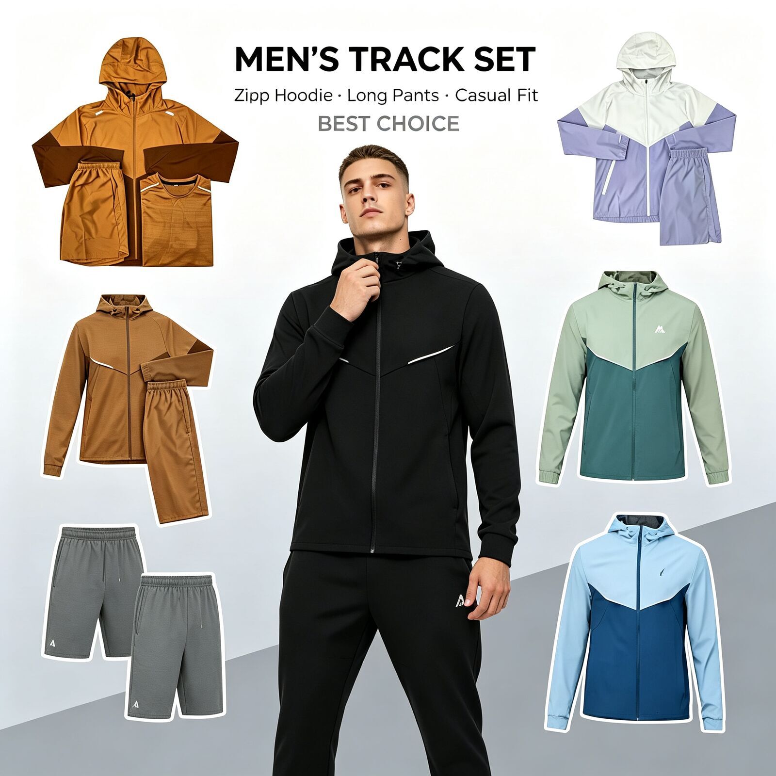 High quality Monterex Set Miller Tracksuit Kid 3-Piece Set Mens Tracksuit Sports Running Set ShortsTshirt Set Quick Dry Sportswear Sweatpants Monter