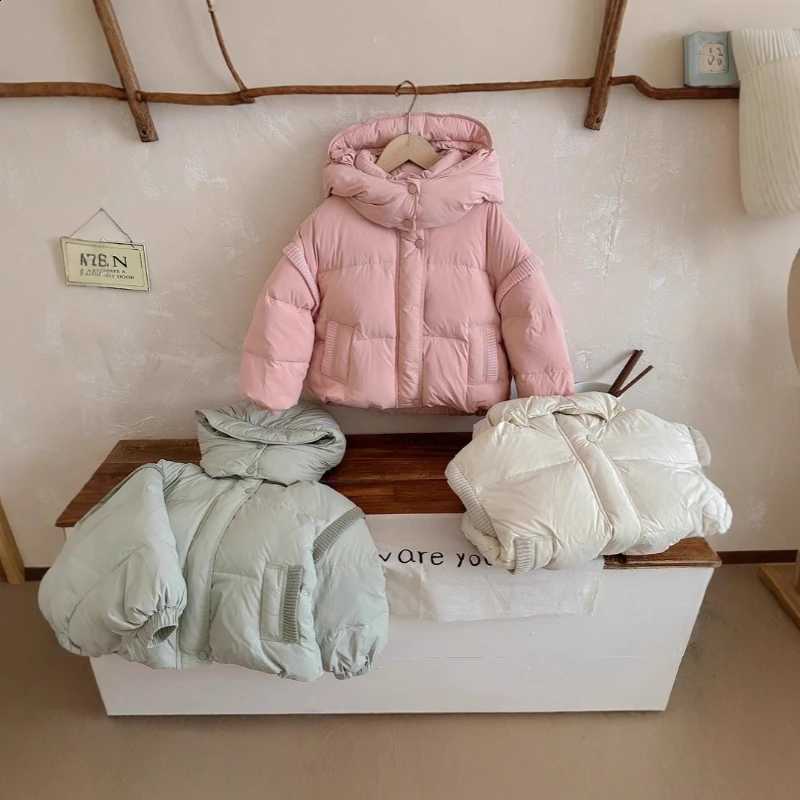 Jacket Winter Warm Thick Jacket Fashionable Bread Jacket Kids Jackets for Girls Winter Coat Boys Jackets Ropa De Nia 2025 J260917