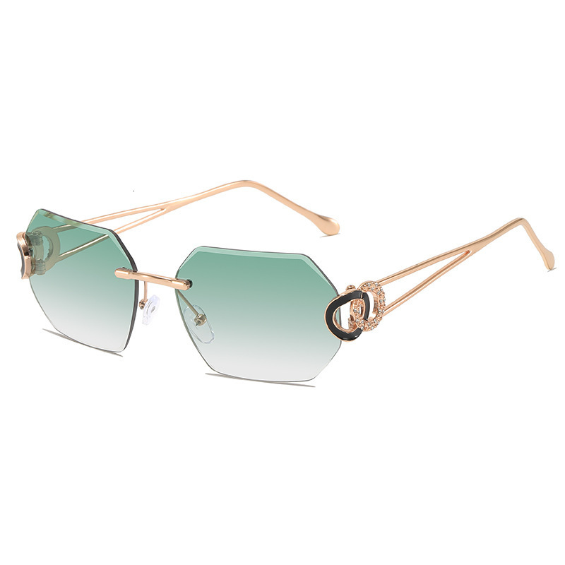 High-End Designer Sunglasses Ikanon Metal-Framed Sunglasses, Unisex, Trendy And Avant-Garde, New Retro Style, Large Frames 2026 Vintage Metal Eyewea