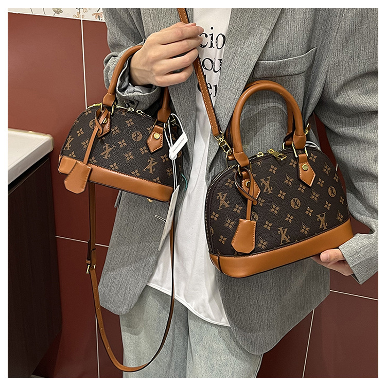 trendy Shell Bag 2026 Women's New Style Small-Scale Elegant Shoulder Bag High-Class Feeling