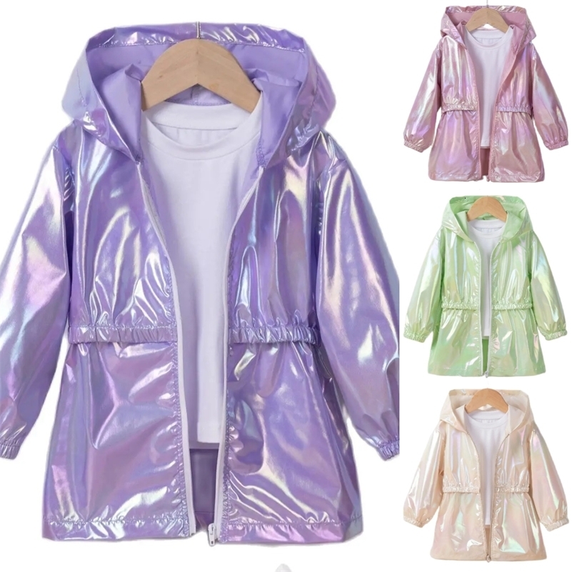 Girl's Spring and Autumn Children's Light and Thin Breathable Zipper Coat Jacket for Boys and Girls Fashion Thin Jacket260821ww