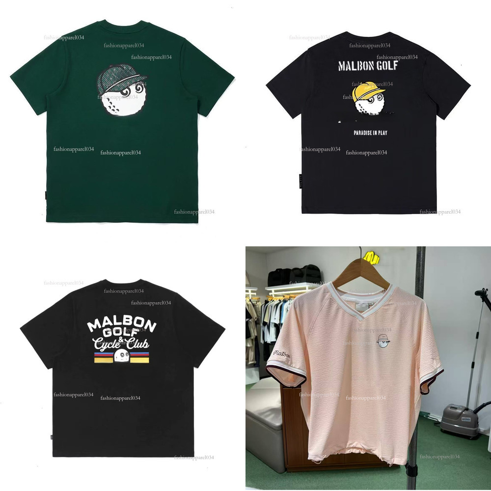 3A malbonl t shirt designer women t shirt men t shirt Luxury Clothing Golfs Shirt Round Neck Long Fit Sport Lightweight Breathable clothing Outdoor