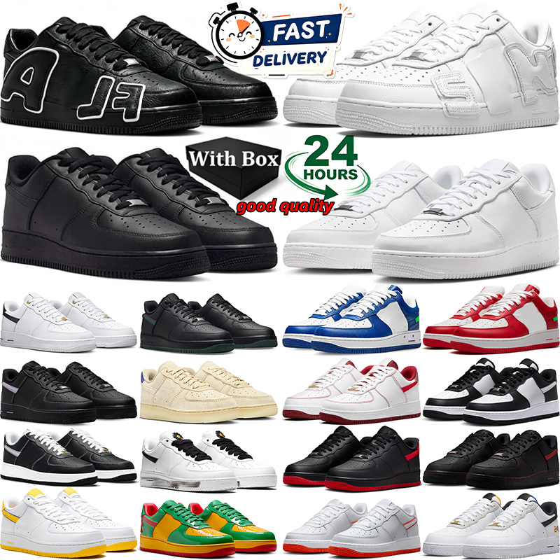 CPFM Designer Running Shoes Classic 1 Triple White Black Red Wheat Panda Utility Starstruck White Ice Men Women Outdoor Sports Sneakers 1s Platform