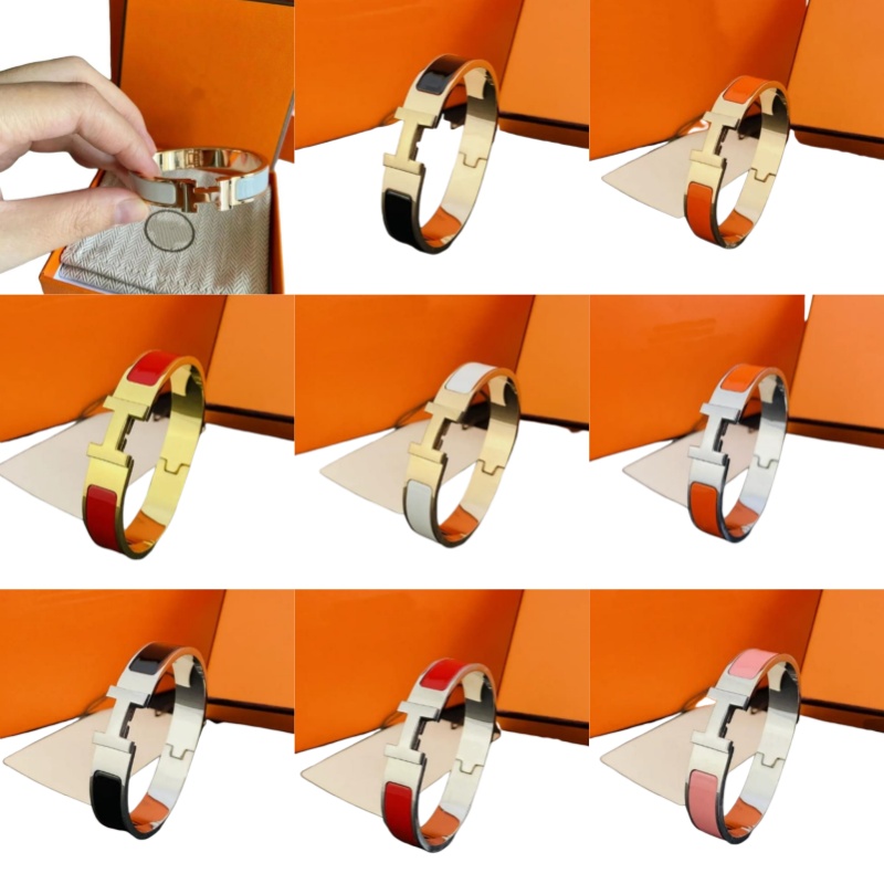 Plated Gold Bracelet Designer Classic Letter High Quality Fashionable Bangle Designer Jewlery For Women Tri-Colour Bangle 12mm Wide Hundred Take shi
