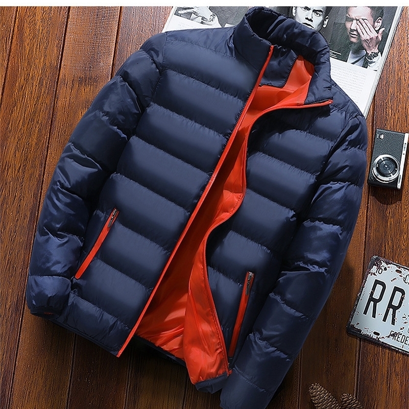 Fashion Zip Winter Jacket Men Women Autumn Coat Male Clothes Thin Style Casual Cotton Jackets 260916ww
