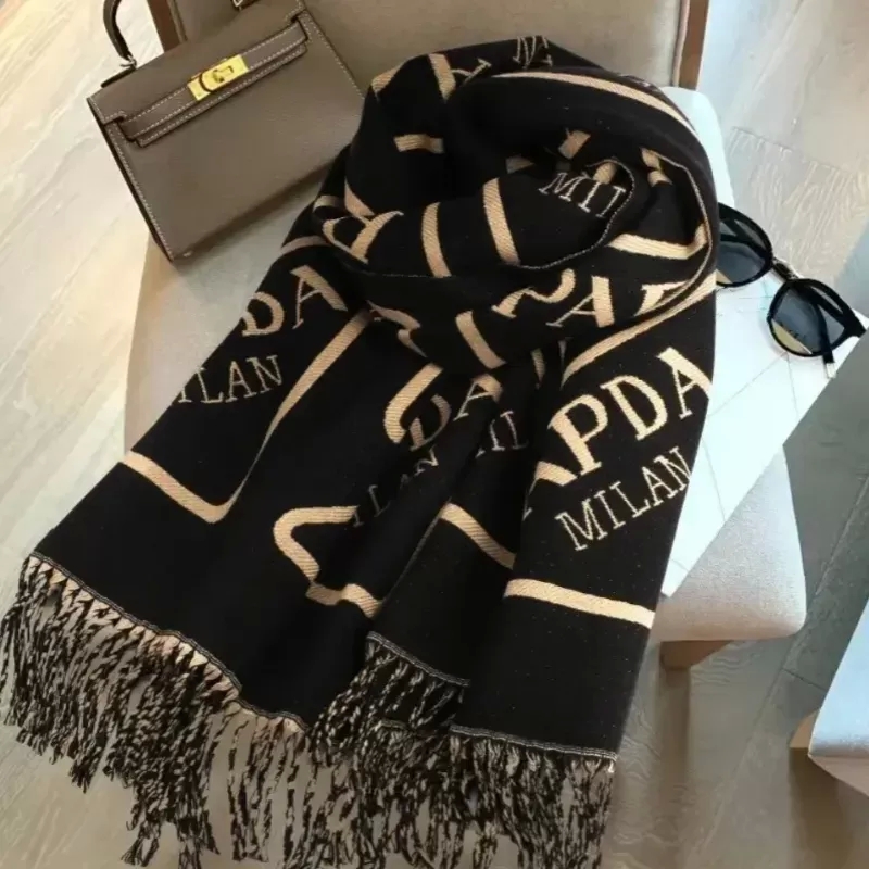 winter Scarf Wool Scarfs Winter Spring 100% Cashmere Designer Scarf fashion Men Women Designer Classic Letter pattern Pashmina shawl Scarves Fashion