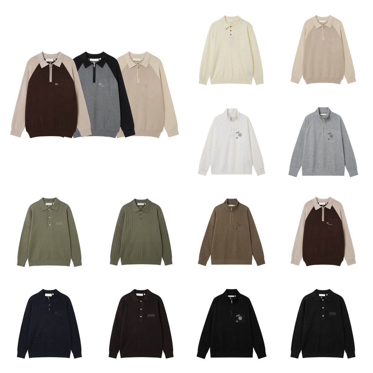 designer essssweater High quality mens sweater unisex clothes pullover long sleeve oneck letter printed 100 cotton overcoat essssweater SZIE S-XL