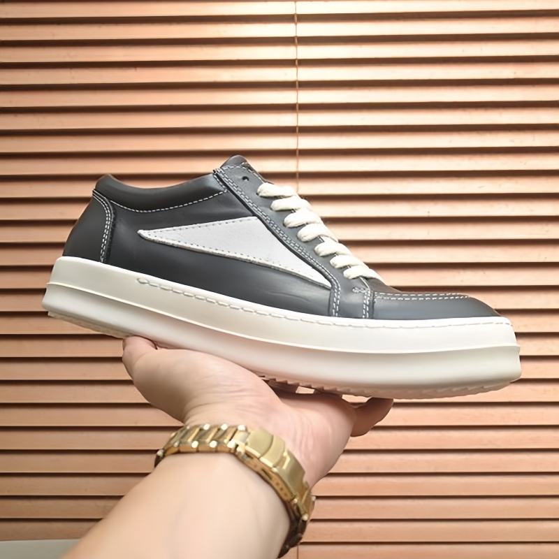 Casual shoes top designer shoes fashionable sneakers unisex shoes best-selling high-top shoes thick-soled shoes black casual shoes retro dark color