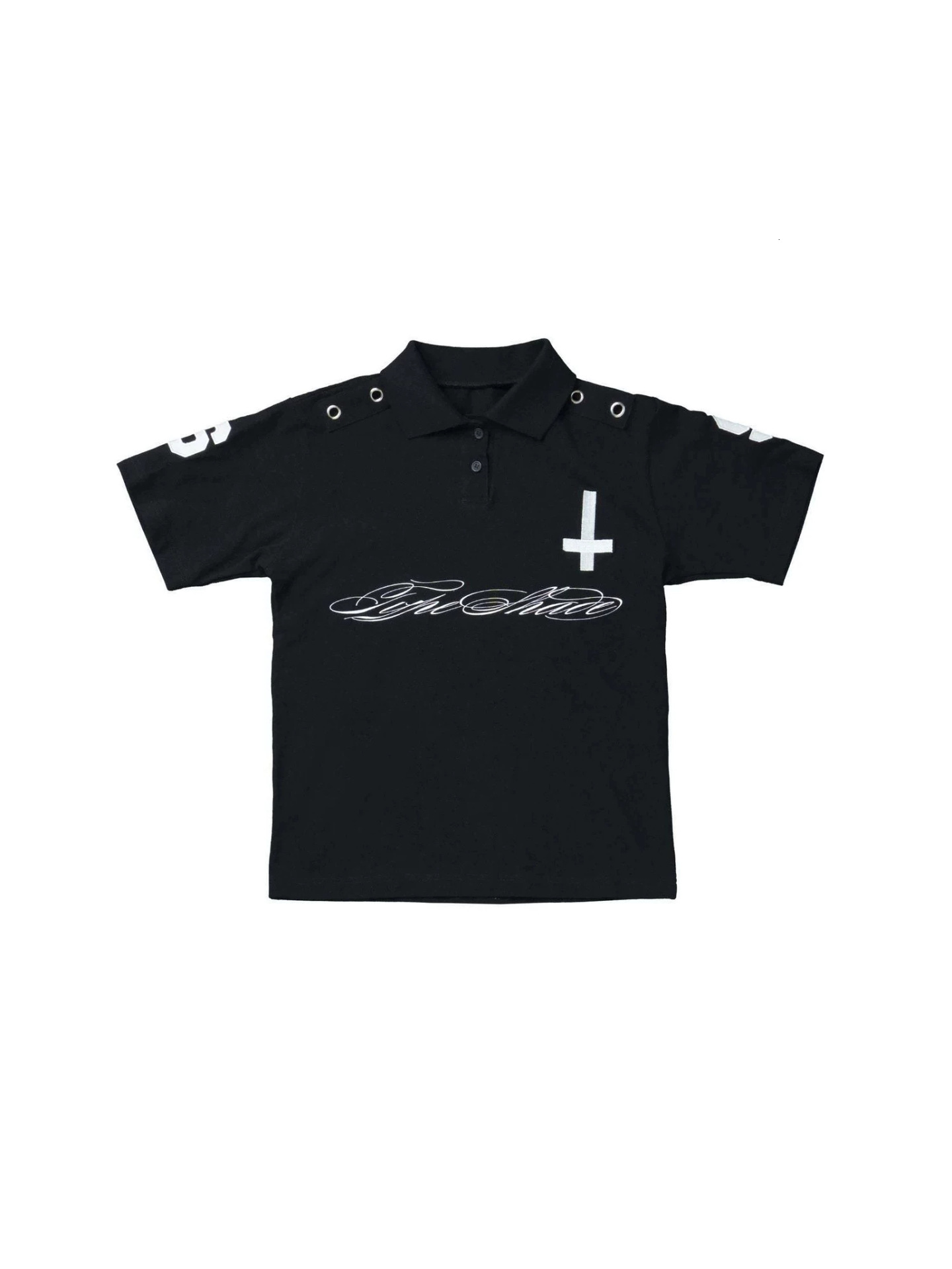 2026 European American style men's clothing, featuring studded design, letter print, and a single-piece wholesale option 5b