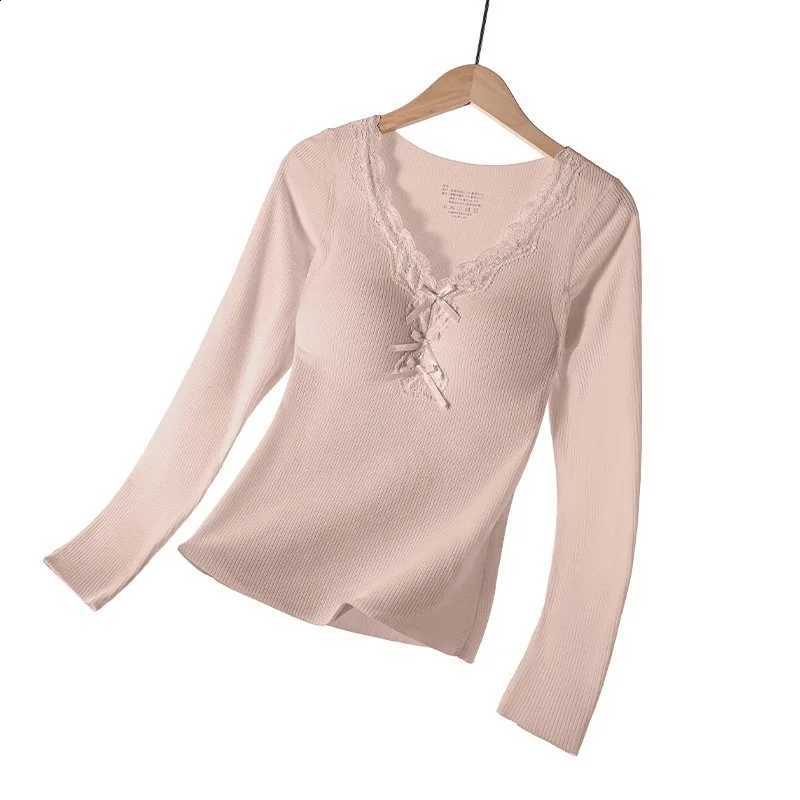 Women's Autumn Winter Warm Top Pants Set Girls' Solid Color Bra Padded Heat-Generating Anti-Static Warm Set Everyday Wear H260916