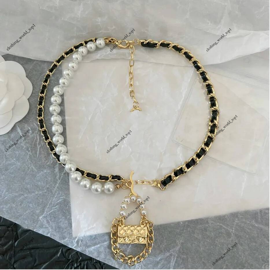 Pendant Necklace Women's Pendant Designer Brand Love Gold Classic Luxury Pearl Necklace New Autumn drop Retro Design Gift Jewelry Charm 911 e3c