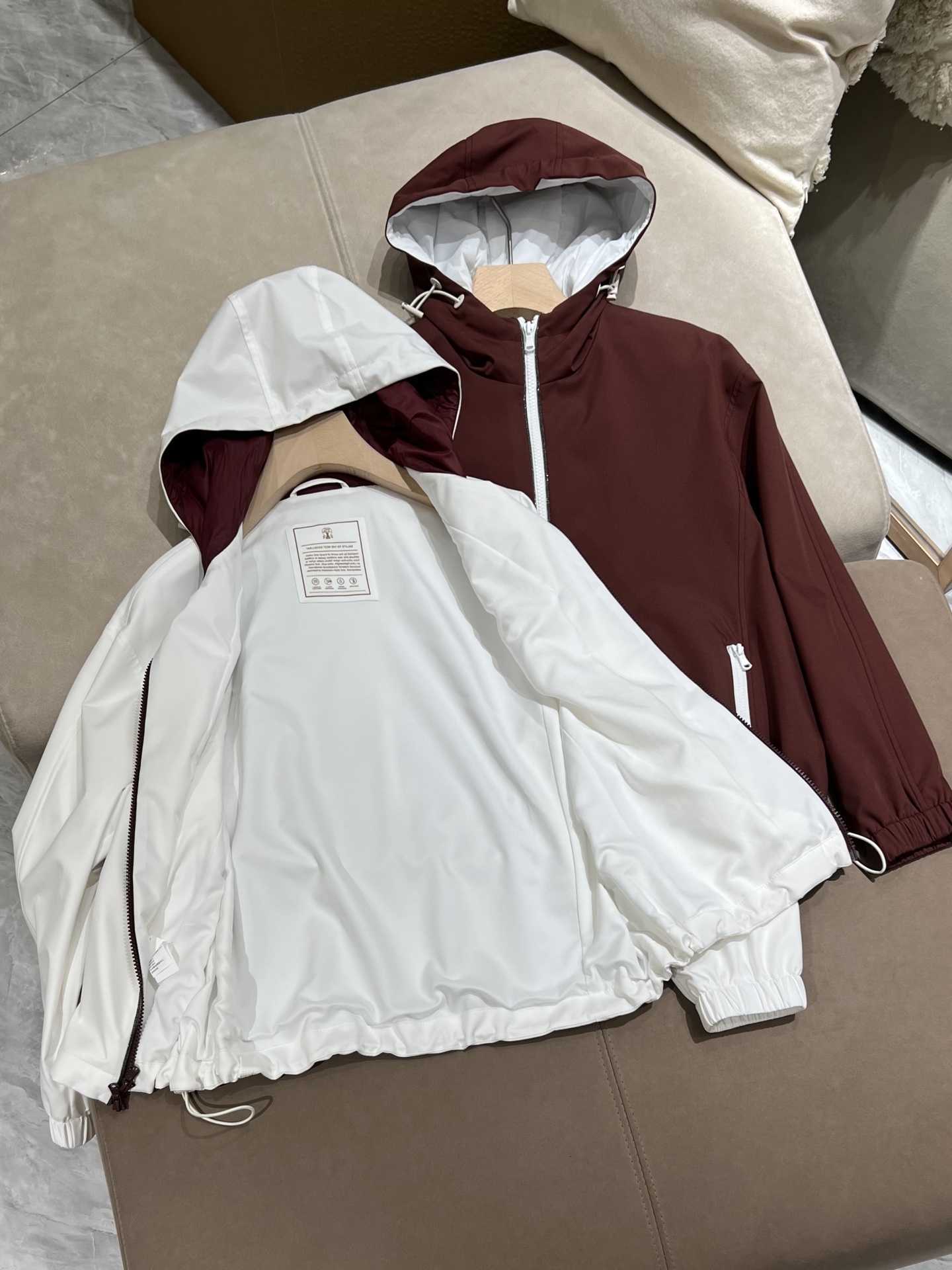 2026 Spring Women's Hooded Zip-Up Jacket C2609171