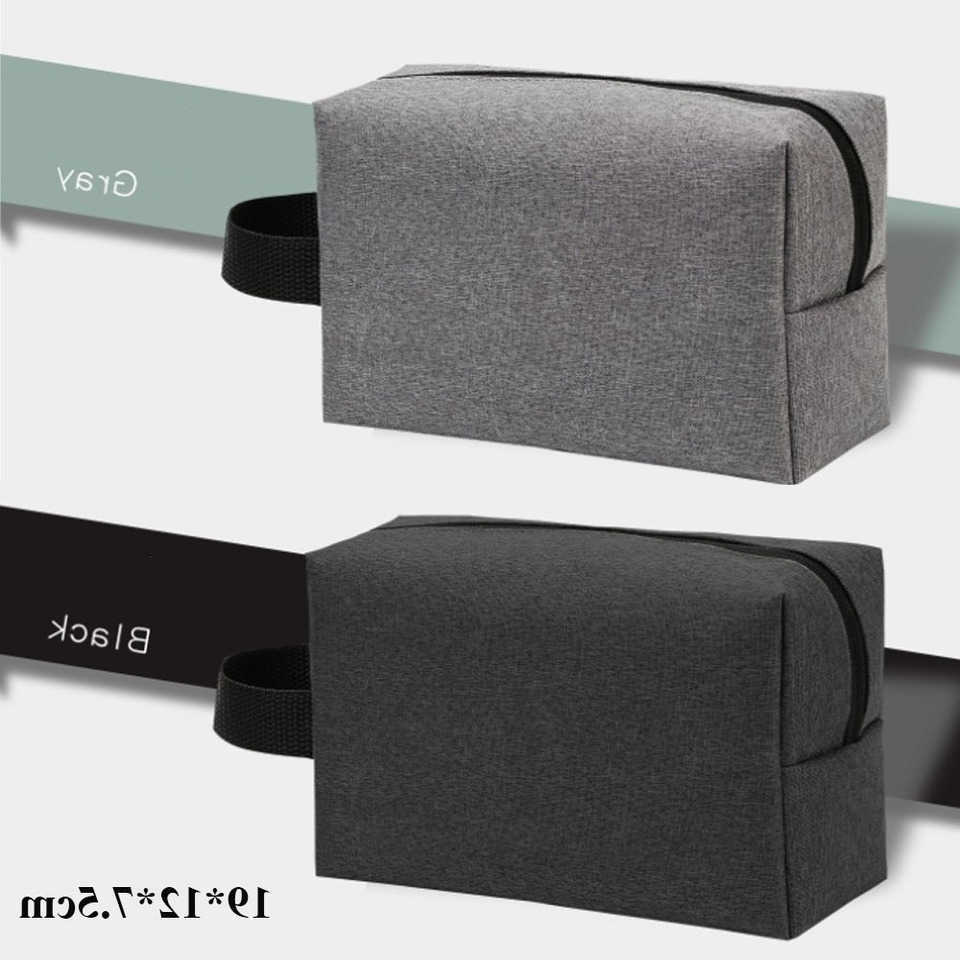 Waterproof Oxford 1Pcs Cloth Makeup Bag Men Travel Cosmetic Organizer Toiletries Bag Korean Cosmetics Bag Ladies Makeup PouchT260917