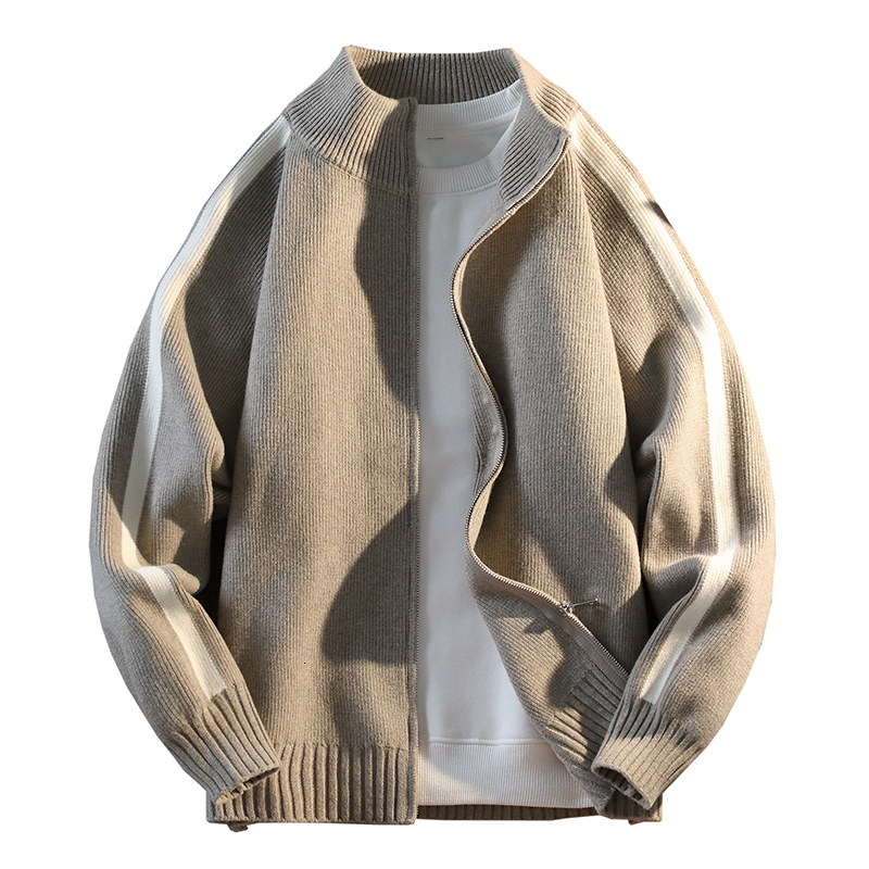 Trendy Fashion Sweater Jacket Stylish Acrylic Blend Cardigan for Fall Winter Comfortable and Warm Men's Top J260917