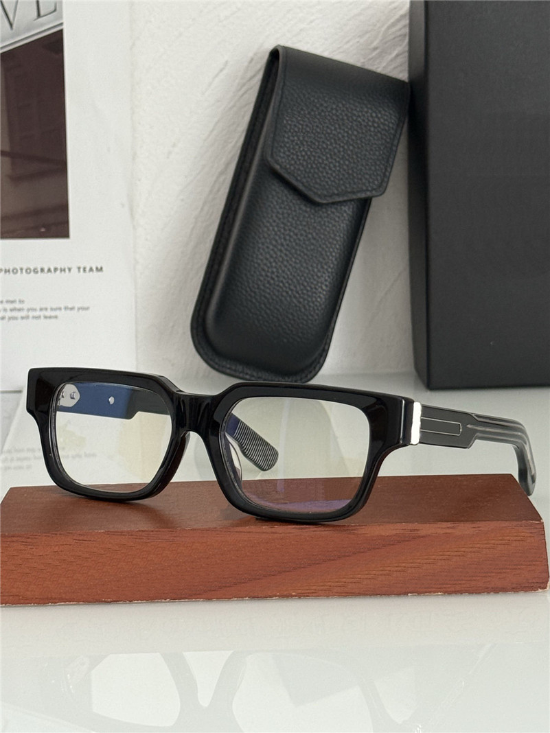 New fashion design square optical eyewear THICK acetate frame retro shape simple and popular style high-end glasses transparent lens