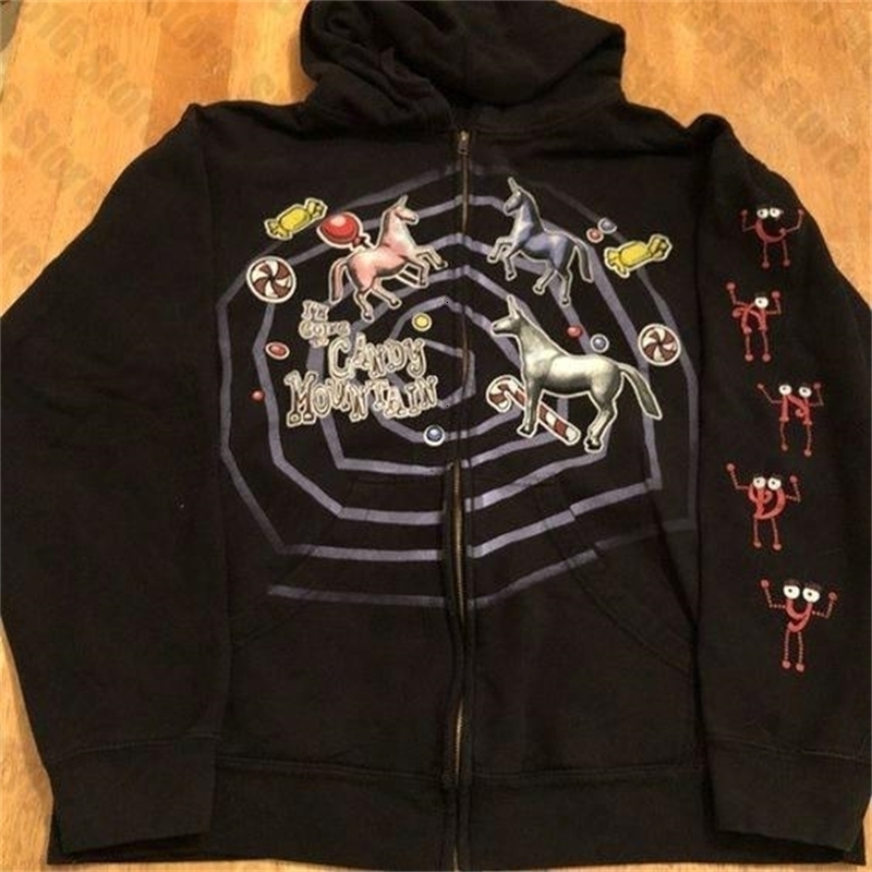 Grunge Aesthetic Sweatshirts Y2k Hood Autumn Women's Clothing Pullovers Streetwear Harajuku Hoodies Zip Up Hoodie Emo Goth yy260909