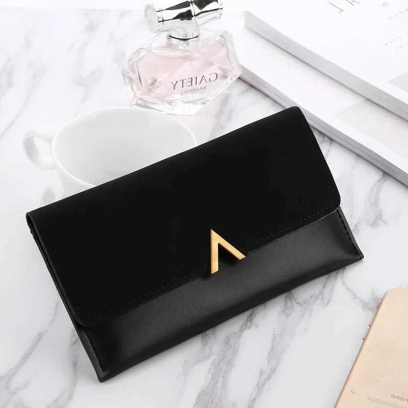 Women 2023 Leather Wallets Hasp Lady Moneybags Zipper Coin Purse Woman Envelope Wallet Money Cards ID Holder Bags Purses PocketT260917
