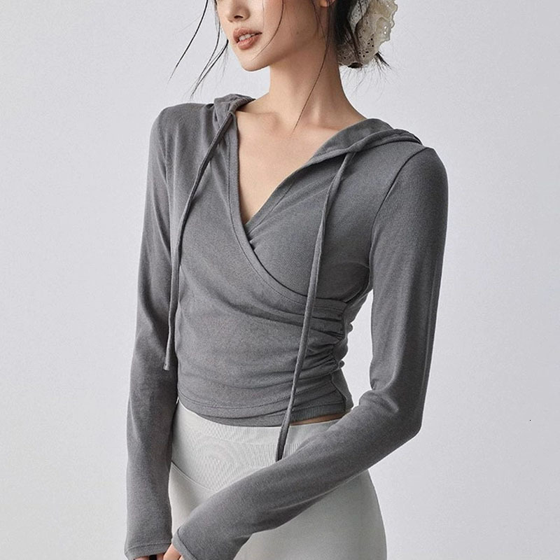 Sports Coat Women's Shirt Yoga Slim Long Sleeve Fast Running Thin Pilates Fitness Suit Top Clothing 26Y0917