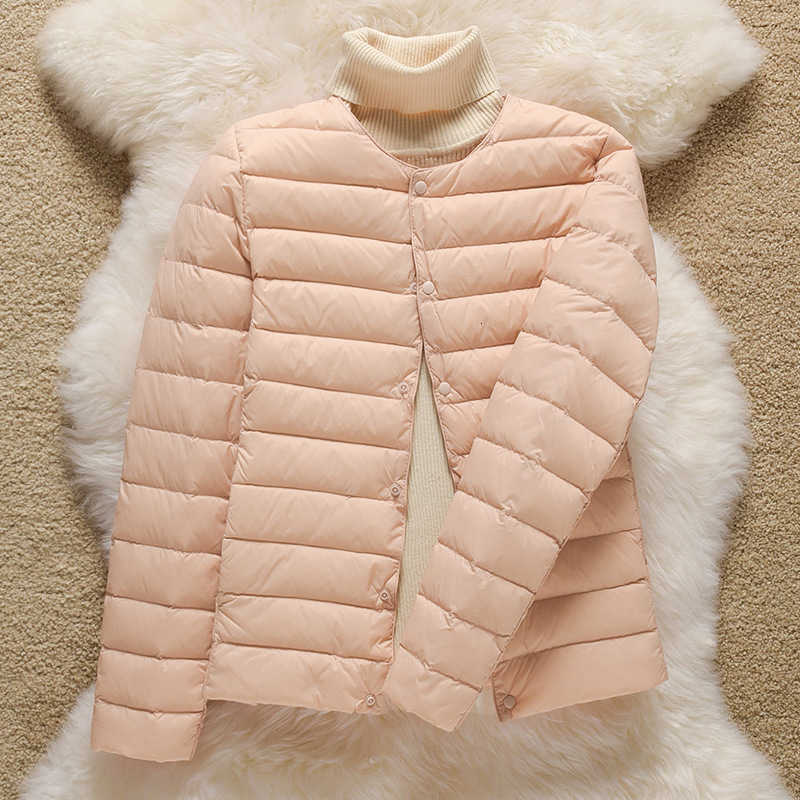 Down Women 90% White Duck Matt Fabric Lightweight Coat Winter Keep Warm Female Windbreaker Parka Women's Down Jackets Plus Coats H260917