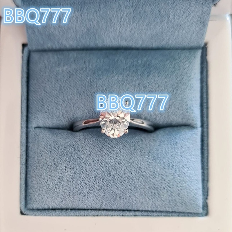 Custom Handmade Fine Jewelry S925/10K/14K Solid Gold 1CT~4CT Oval Moissanite Women Engagement Anniversary Wedding Rings
