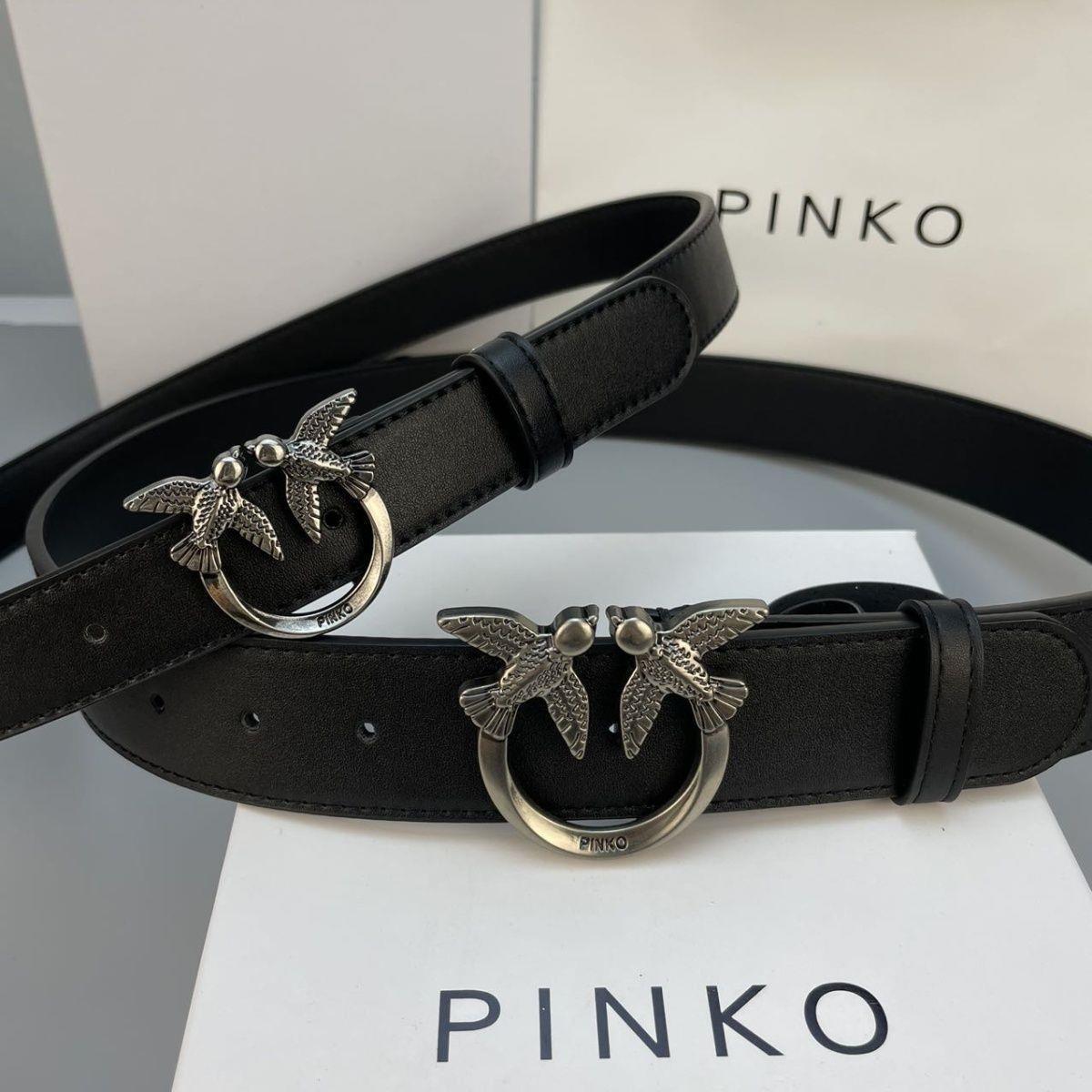 Swallow women's leather 2.0cm pin buckle belt, simple decorative, vintage style, perfect with dresses and jeans