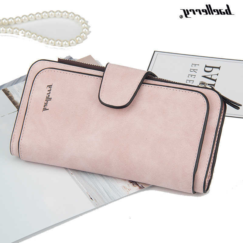 Quality Baellerry High Long Women's Wallet Buckle Multiple Slots Mobile Phone Bag Hand-held Bag HoldersT260917