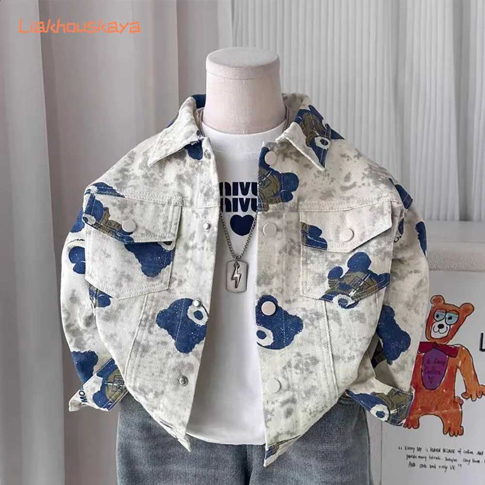 New Boys 2026 Spring Autumn Jacket Fashion Casual Coat For Kids Toddler Baby Outerwear All Match Streetwear Children ClothingT260916