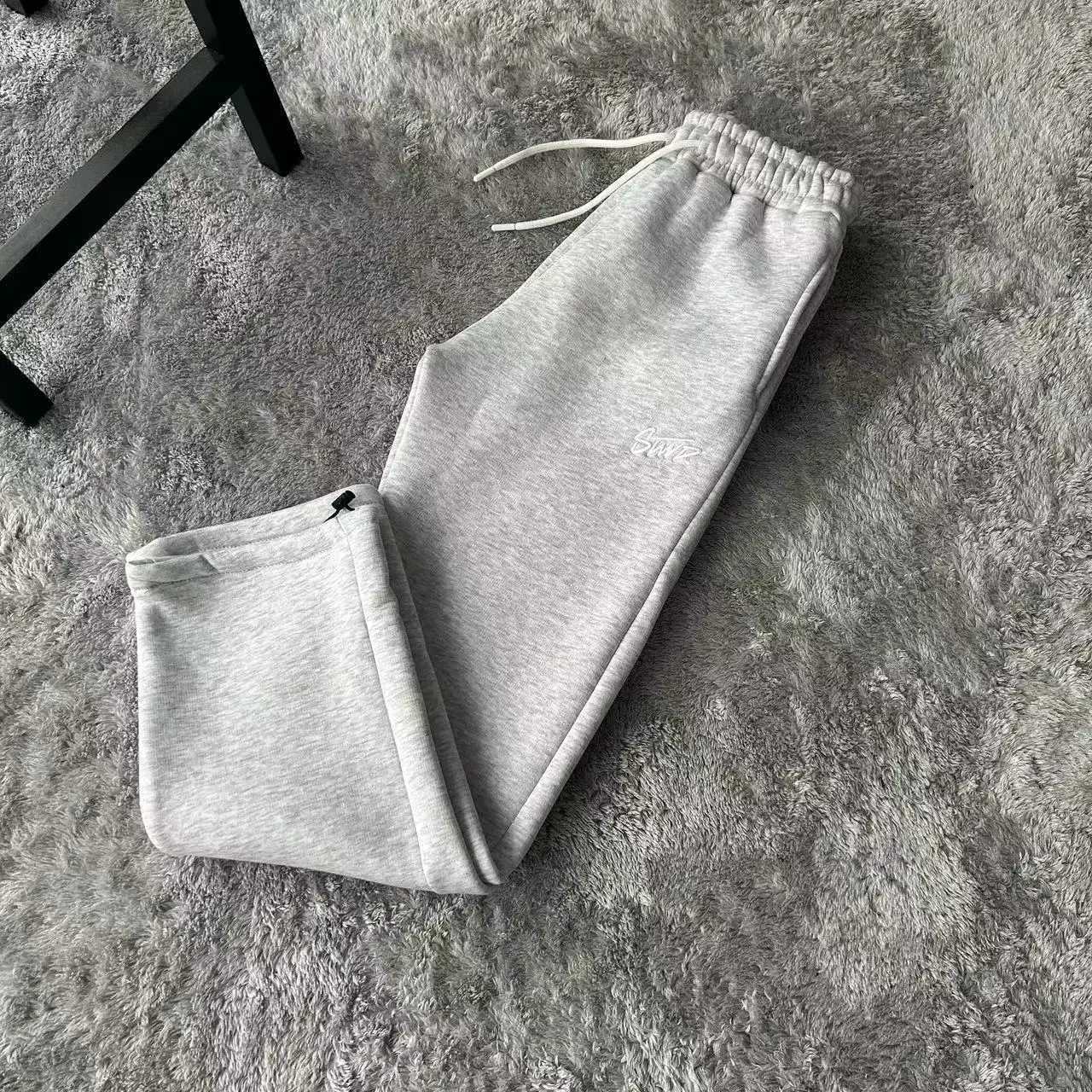 new 2025 Harajuku American retro letter printed casual pants for men y2k punk pants Fashion trend loose couple straight pantsT260917