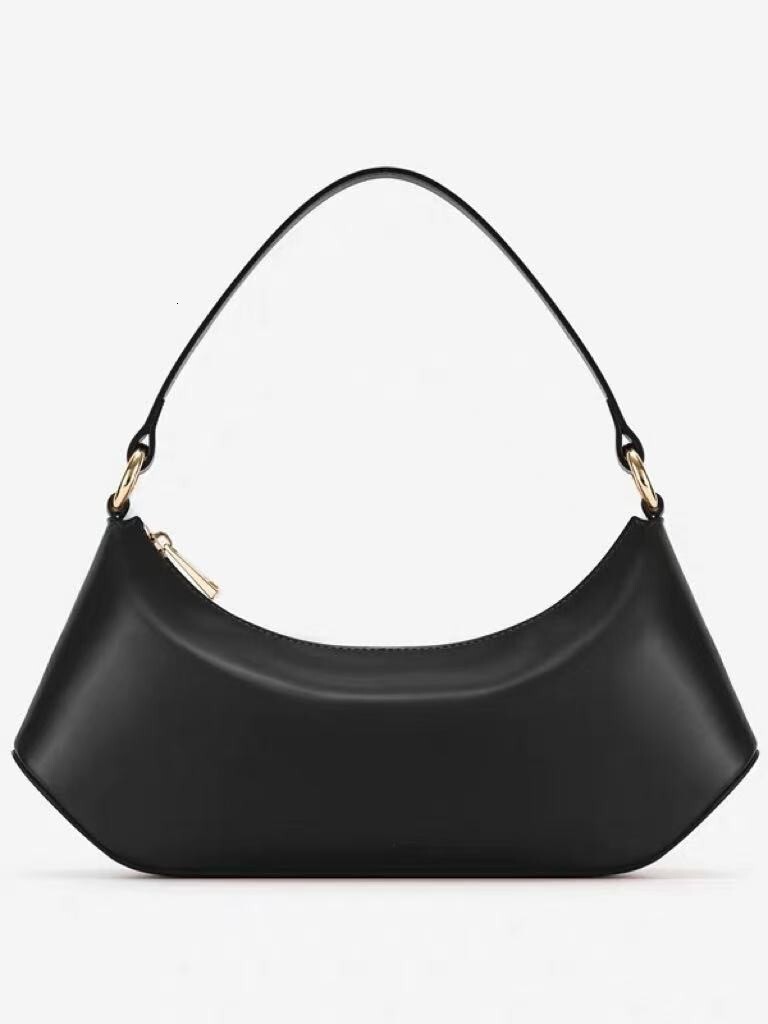 In-Stock Bags New Women's Handbag High-End Feel Shoulder Soft Leather Hot-Selling Underarm Bag Fashionable Luxury Handbag Underarm Bag Bag