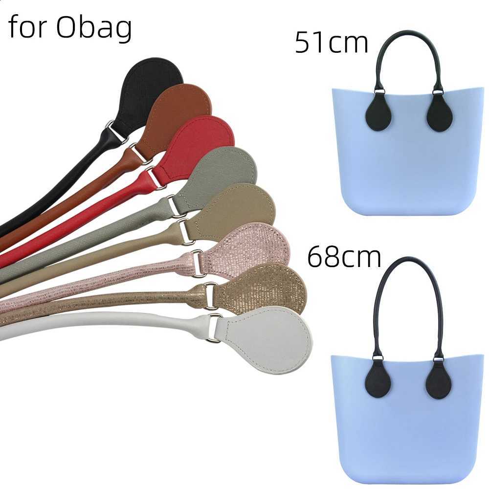 New 1 Pair Round O Bag Long Short Leather Handles Hand-Held Shoulder Straps for Classic Mini Obag H260916