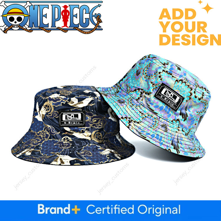 DeFeng European and American trendy printed Korean-style sun reversible, custom-made for export, fisherman's hat, custom bucket hat