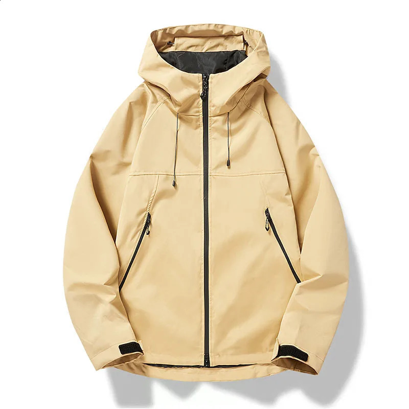 Men Jackets Hooded Sports Outdoor Jacket Man Waterproof Breathable Couple Sportswear Unisex Hiking Coats Outwear Men's Clothing260917