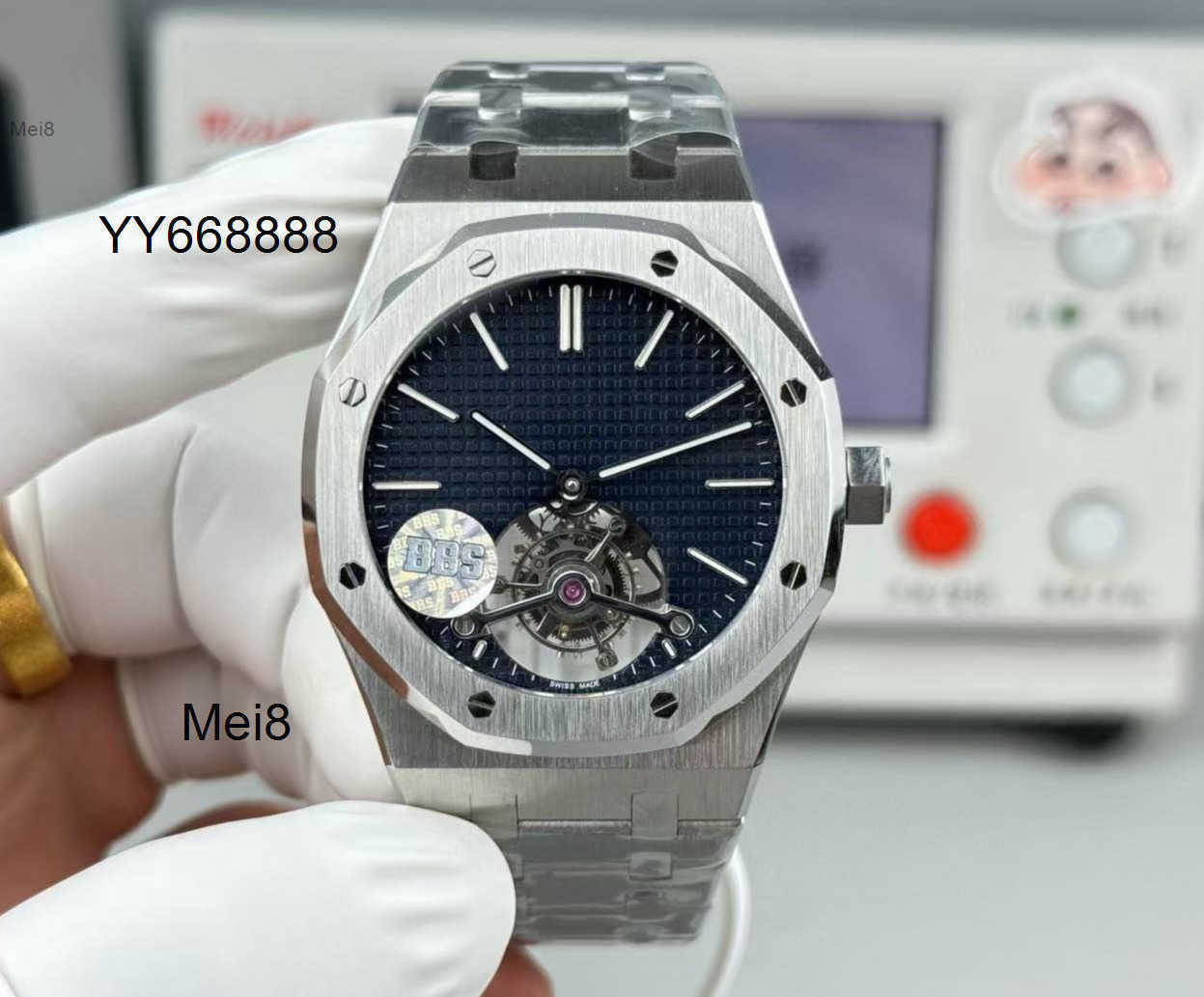 Mens watches high quality BBS Factory Roya1 0ak 2924 Automatic Mechanical watch movement 41mm thickness Mens watch Sapphire crystal 316 stainless st