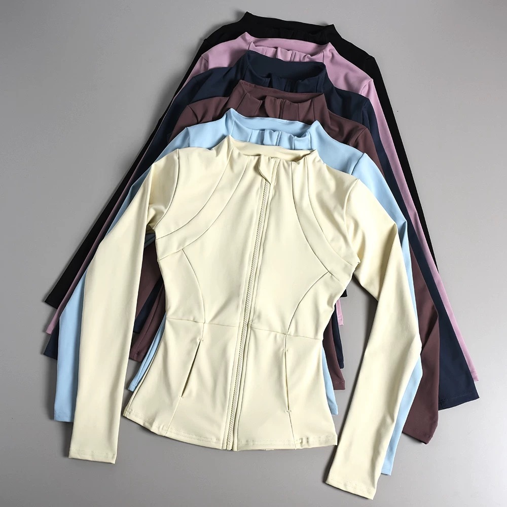 New Cothes For Women, Long Sleeved Running, Fitness, Slimming, Versatile Yoga Jackets, Training Sports Tops, Jackets 26Y0917