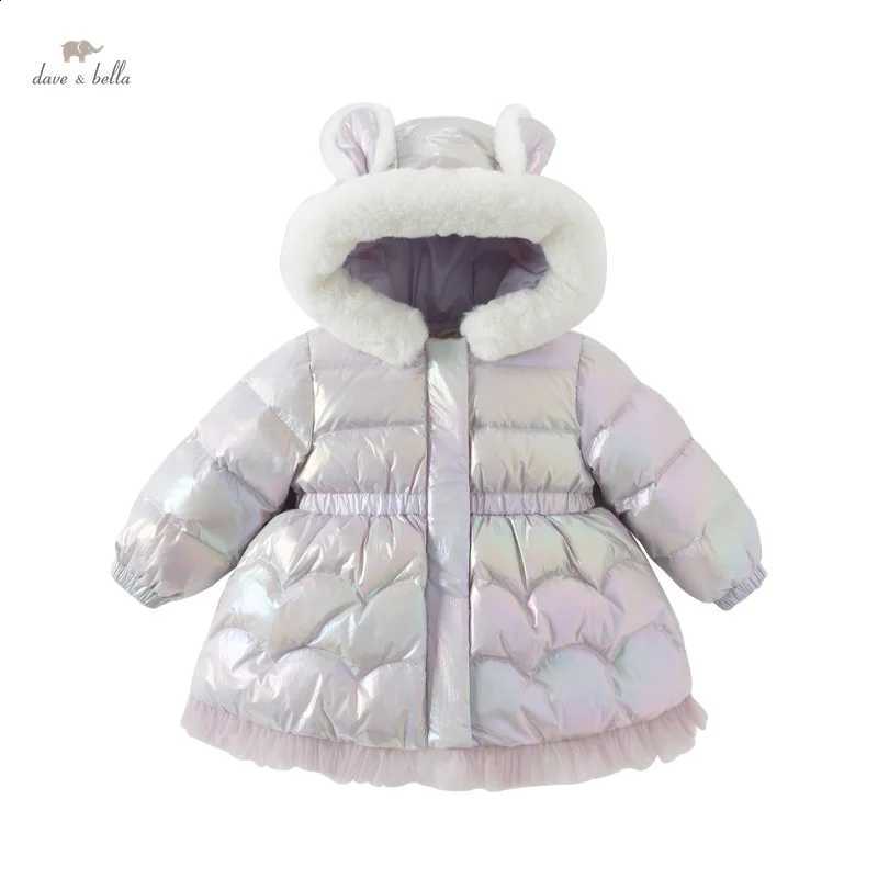 Girls Children Dave Cute Bella White Duck Down Top Outerwear 2024 Autumn Winter Casual Gentle Parka Outdoor Warm DB4242481 J260917
