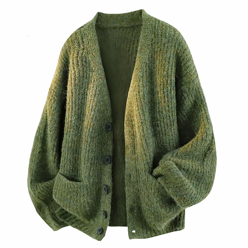Men Fashionable Trendy Handsome Outdoor Knitted Cardigan Sweater Daily Sports Leisure Windproof Warm Comfortable Breathable Top J260917