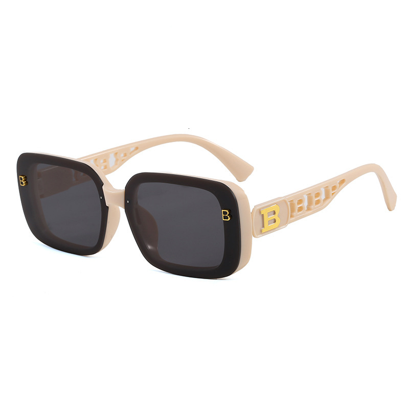 High-End Designer Sunglasses New Vintage Internet Celebrity With A European American High-End Feel, Suitable For Driving, Outdoor Photography, And S