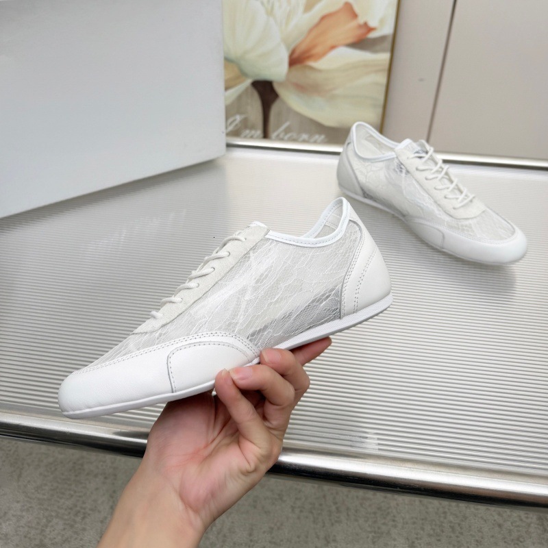 Designer Shoes Lace Splicing Ballet Shoes Women s New Breathable Casual Sports Shoes Women s Shoes Size