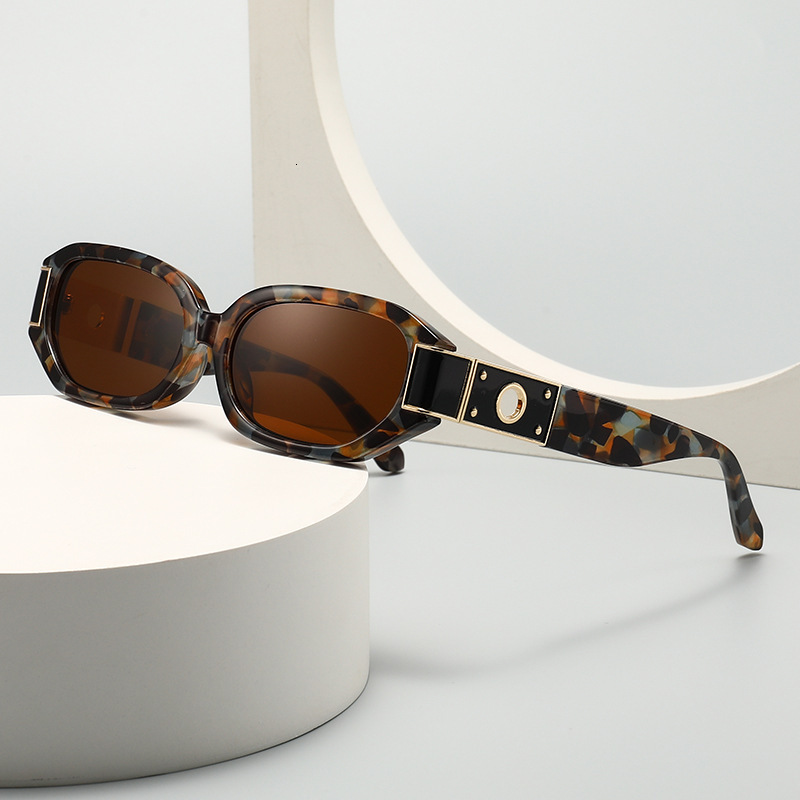 Style Square European American Street Style, Trendy And Luxurious Sunglasses